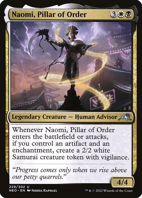 Naomi, Pillar of Order — art by Joshua Raphael