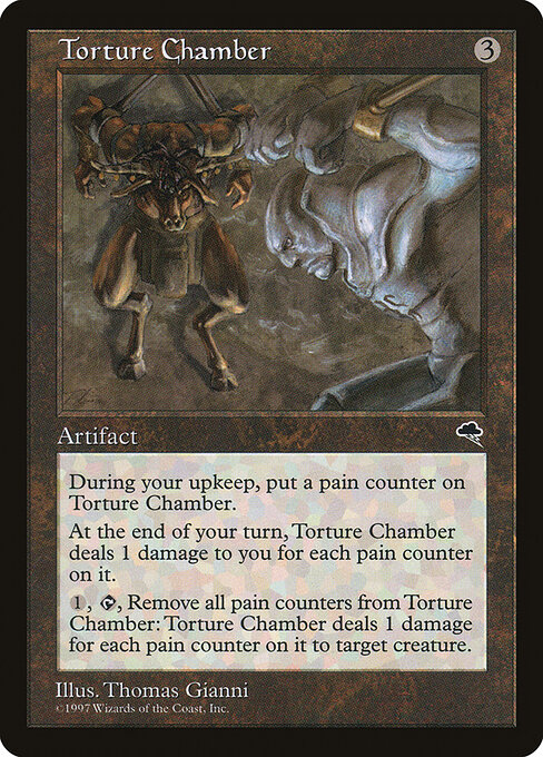 Torture Chamber — art by Thomas Gianni