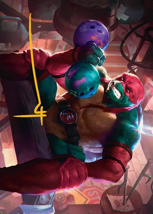 Raphael, Tough Turtle // Raphael, Tough Turtle — art by Nathaniel Himawan