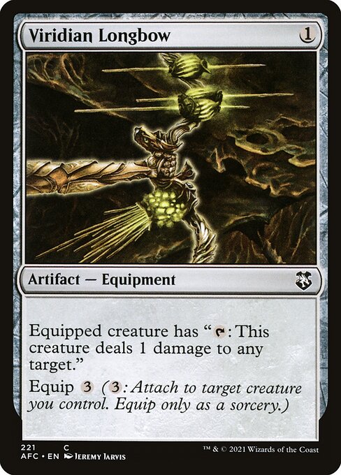 Viridian Longbow — art by Jeremy Jarvis
