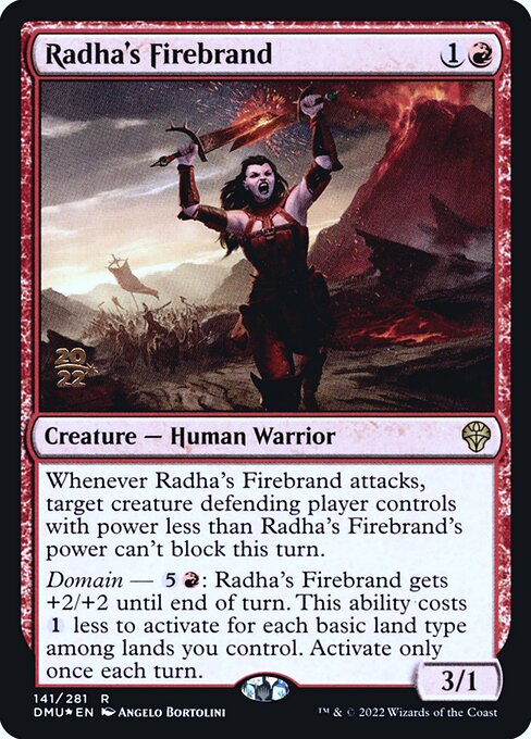 Radha's Firebrand — art by Ângelo Bortolini