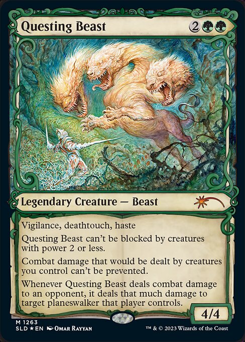 Questing Beast — art by Omar Rayyan
