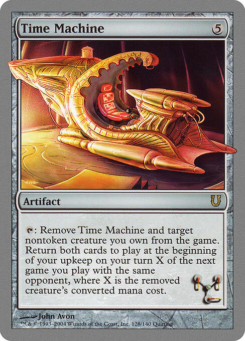 Time Machine — art by John Avon
