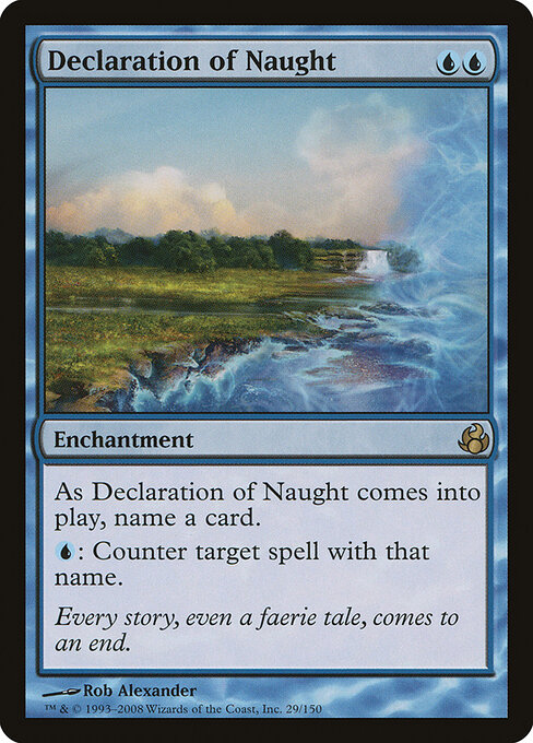 Declaration of Naught — art by Rob Alexander