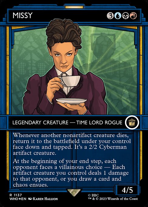 Missy — art by Karen Hallion