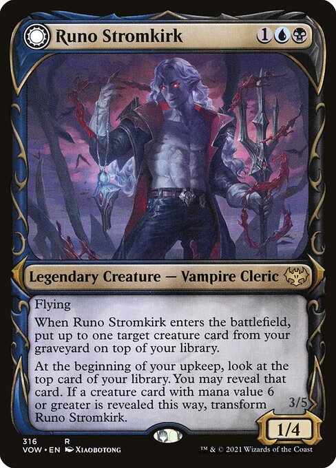 Runo Stromkirk // Krothuss, Lord of the Deep — art by Xiaobotong