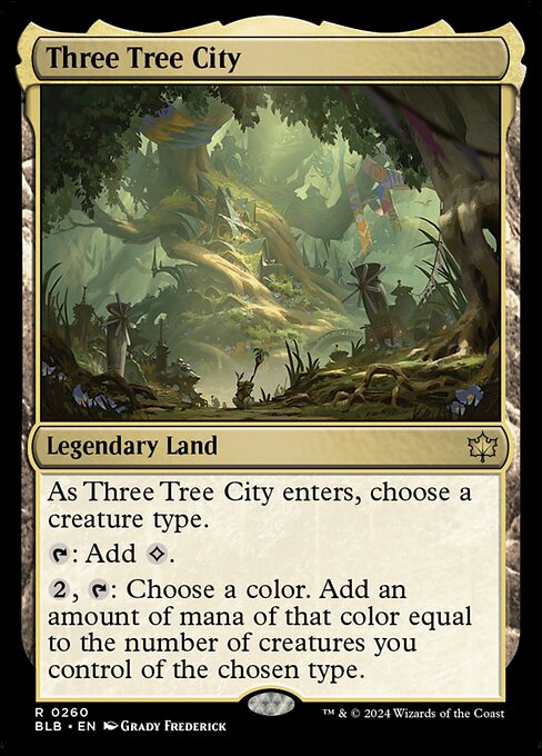Three Tree City — art by Grady Frederick