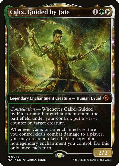 Calix, Guided by Fate — art by Jason A. Engle