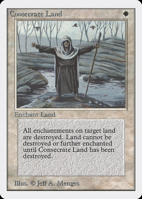 Consecrate Land — art by Jeff A. Menges