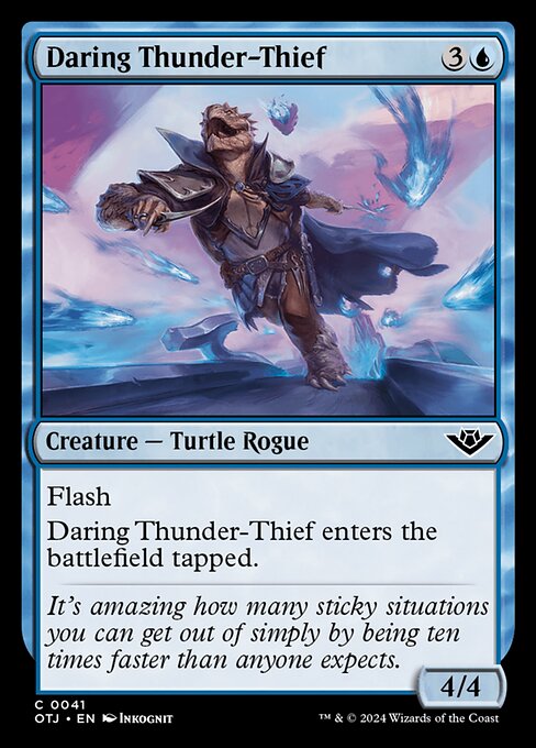 Daring Thunder-Thief — art by Inkognit