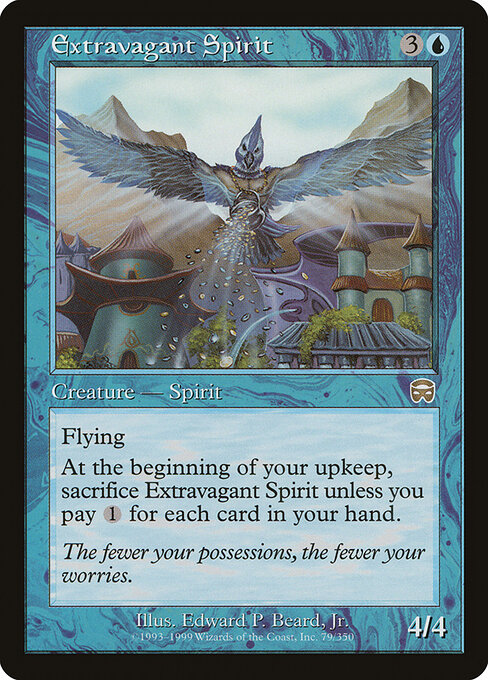 Extravagant Spirit — art by Edward P. Beard, Jr.