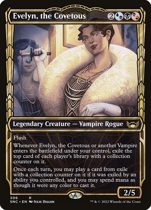 Evelyn, the Covetous — art by Julie Dillon