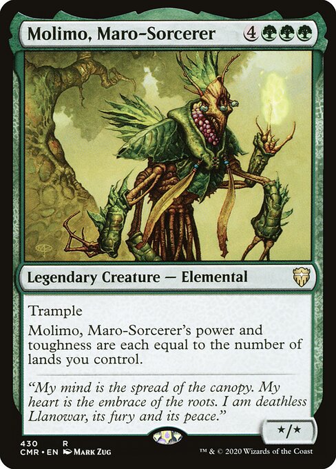 Molimo, Maro-Sorcerer — art by Mark Zug