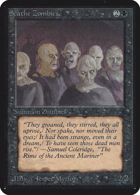 Scathe Zombies — art by Jesper Myrfors
