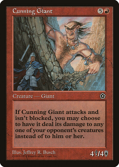 Cunning Giant — art by Jeffrey R. Busch