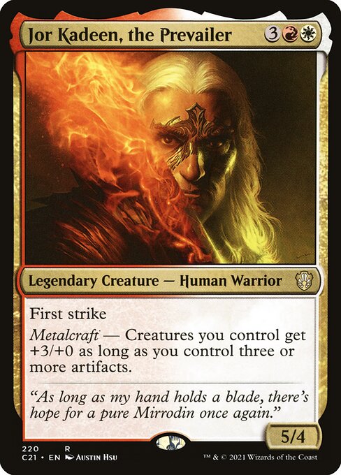 Jor Kadeen, the Prevailer — art by Austin Hsu