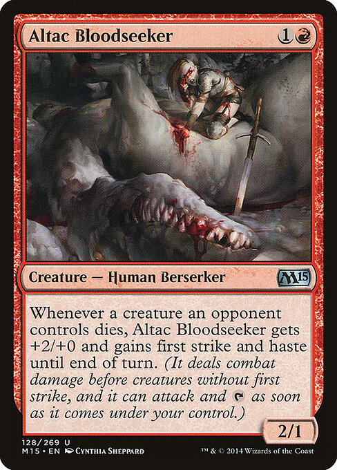 Altac Bloodseeker — art by Cynthia Sheppard