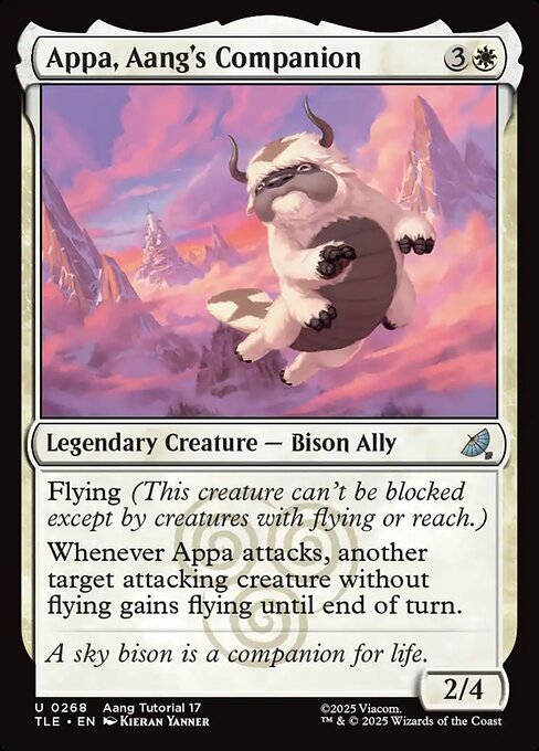 Appa, Aang's Companion — art by Kieran Yanner