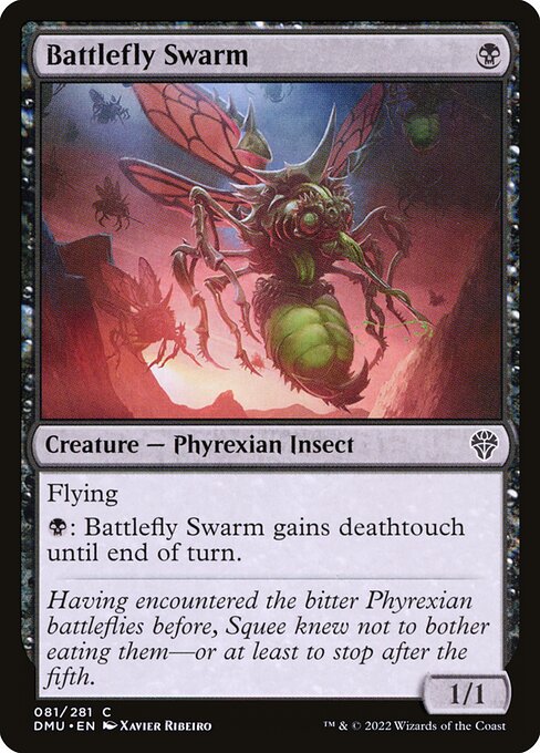 Battlefly Swarm — art by Xavier Ribeiro