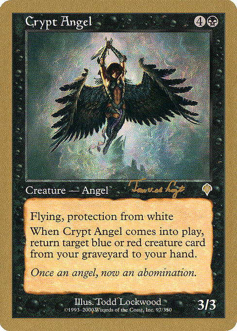 Crypt Angel — art by Todd Lockwood