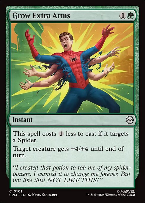 Grow Extra Arms — art by Kevin Sidharta