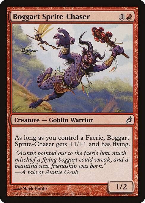 Boggart Sprite-Chaser — art by Mark Poole
