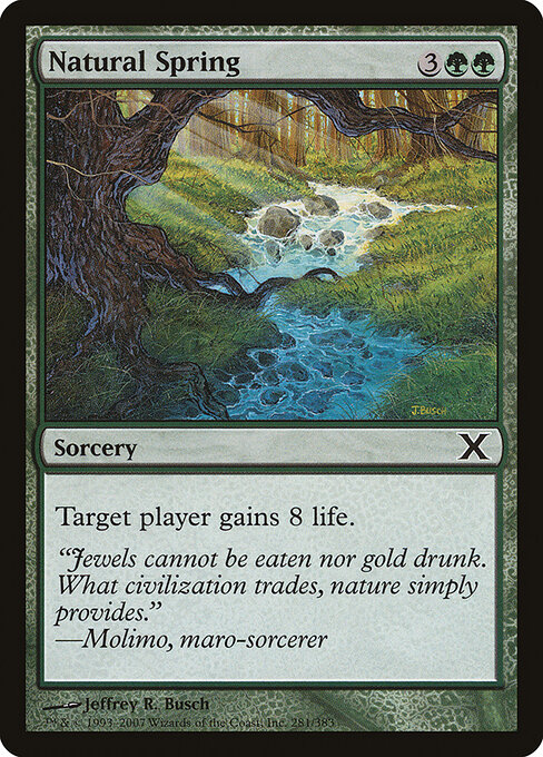 Natural Spring — art by Jeffrey R. Busch
