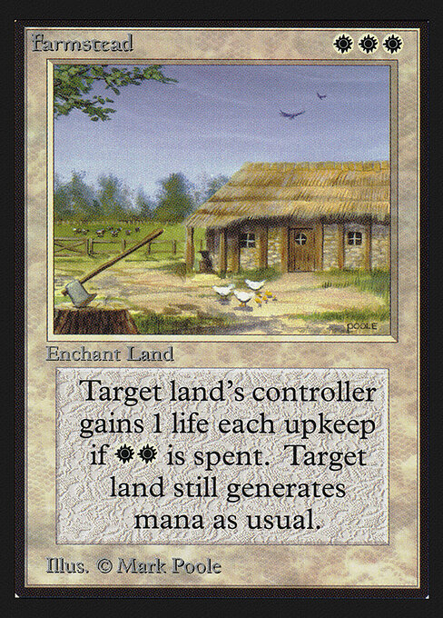 Farmstead — art by Mark Poole