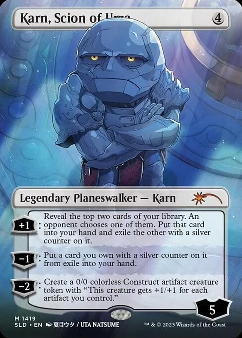 Karn, Scion of Urza — art by Uta Natsume