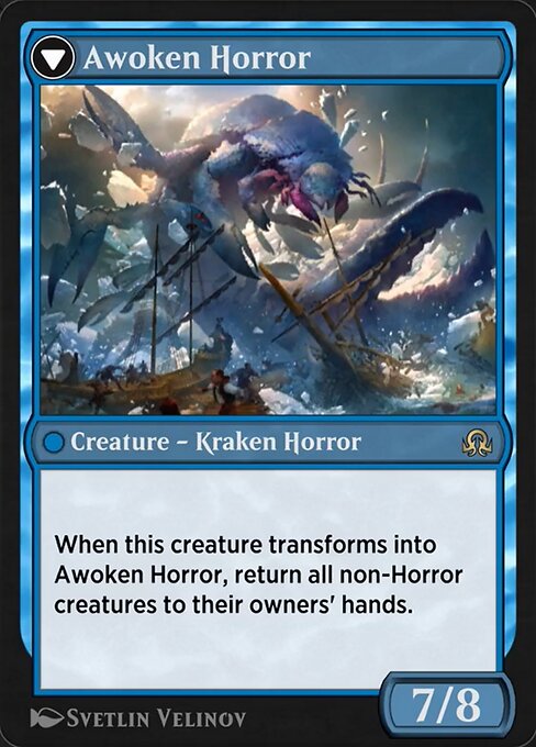 Thing in the Ice // Awoken Horror — art by Svetlin Velinov