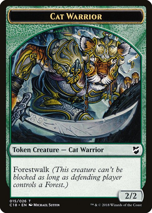 Cat Warrior — art by Michael Sutfin