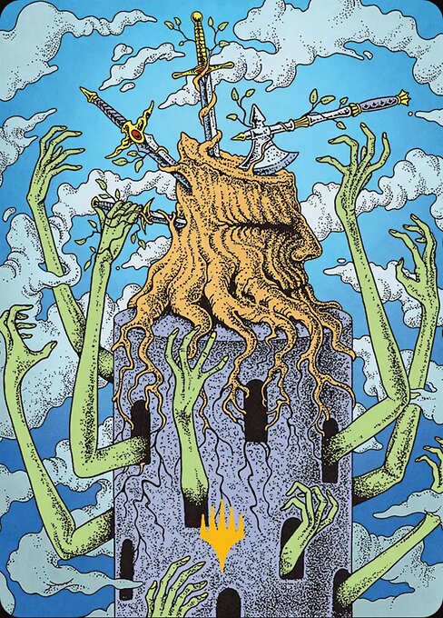 Flourishing Grapple // Flourishing Grapple — art by Gage Lindsten