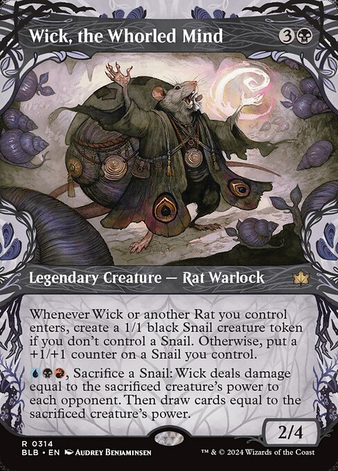 Wick, the Whorled Mind — art by Audrey Benjaminsen