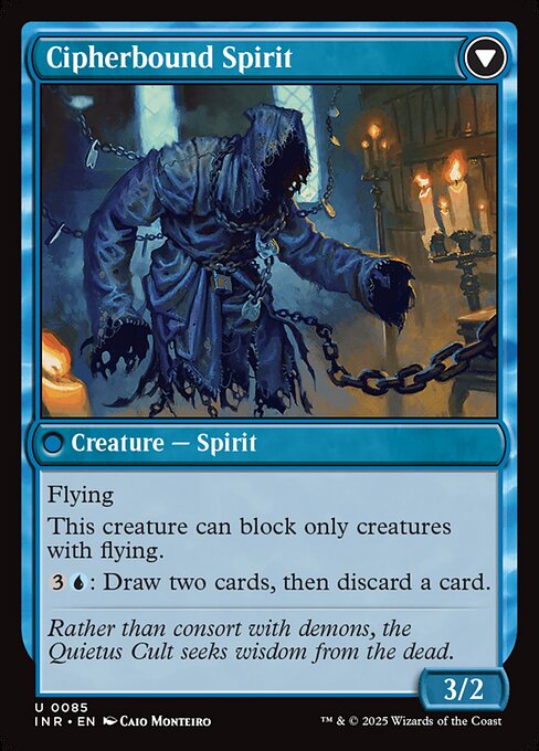 Soulcipher Board // Cipherbound Spirit — art by Caio Monteiro