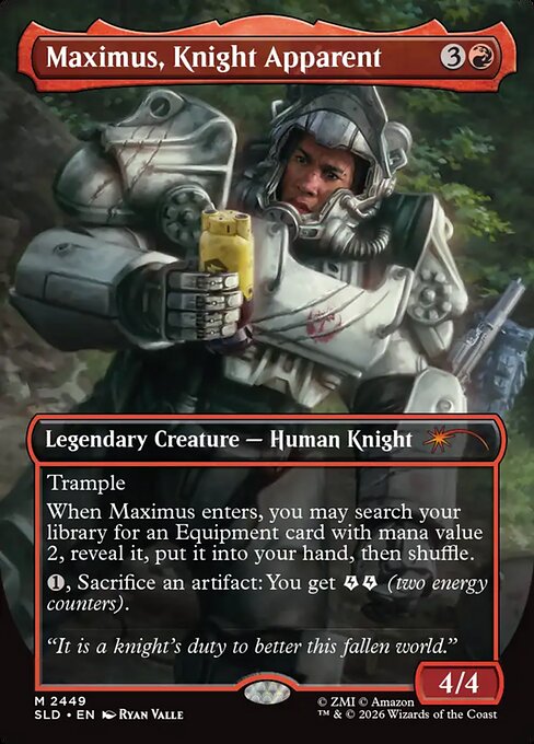 Maximus, Knight Apparent — art by Ryan Valle