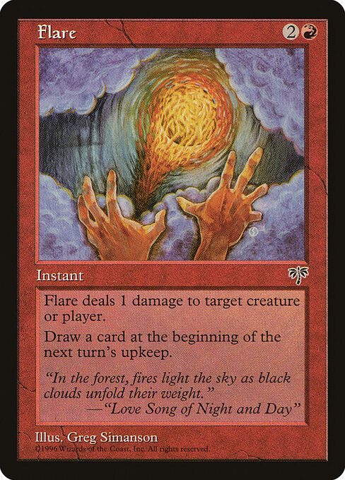 Flare — art by Greg Simanson