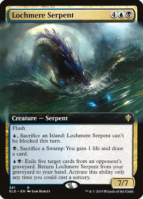 Lochmere Serpent — art by Sam Burley