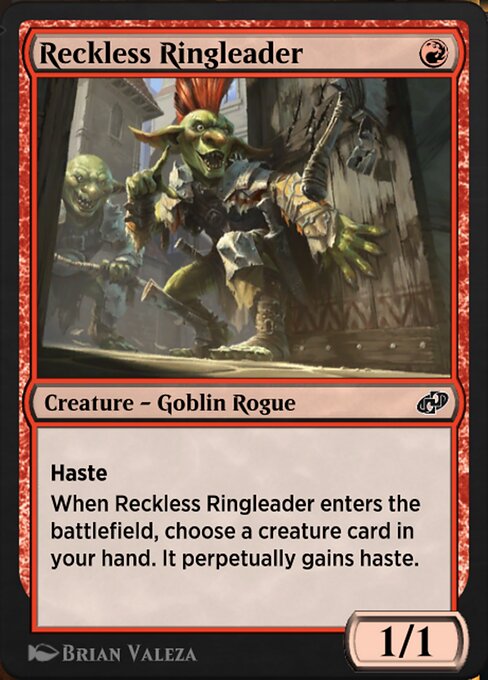 Reckless Ringleader — art by Brian Valeza