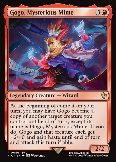 Gogo, Mysterious Mime — art by Lee Woo-chul