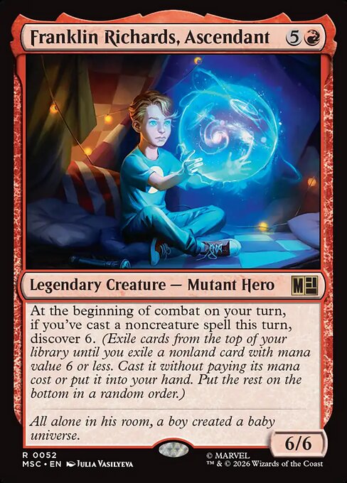 Franklin Richards, Ascendant — art by Julia Vasilyeva