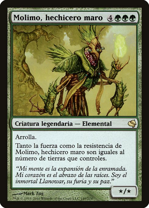 Molimo, Maro-Sorcerer — art by Mark Zug