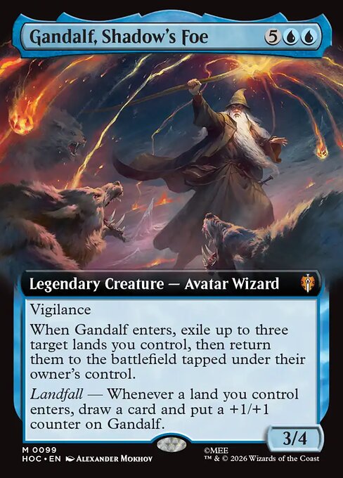 Gandalf, Shadow's Foe — art by Alexander Mokhov