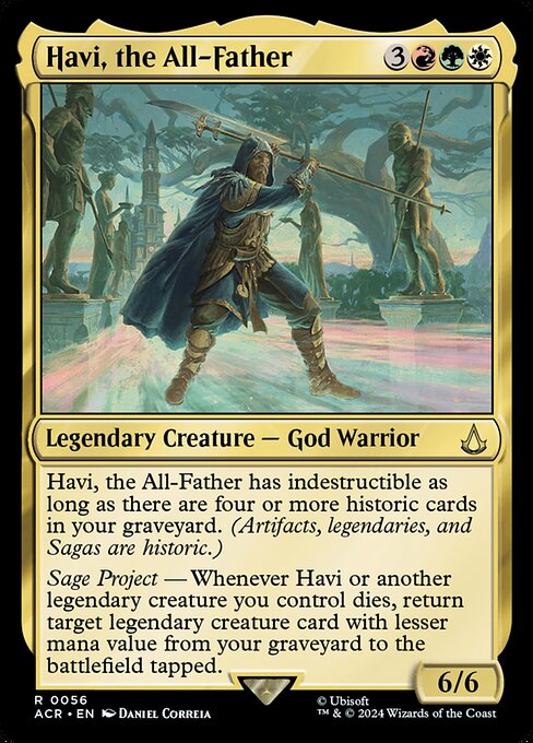 Havi, the All-Father — art by Daniel Correia