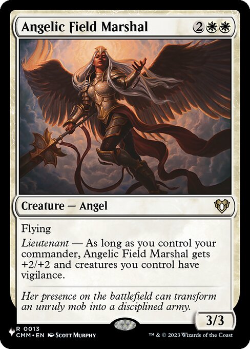 Angelic Field Marshal — art by Scott Murphy