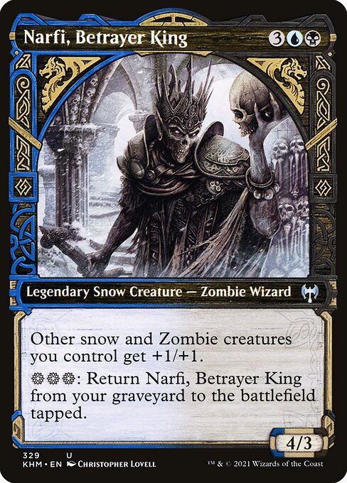 Narfi, Betrayer King — art by Christopher Lovell