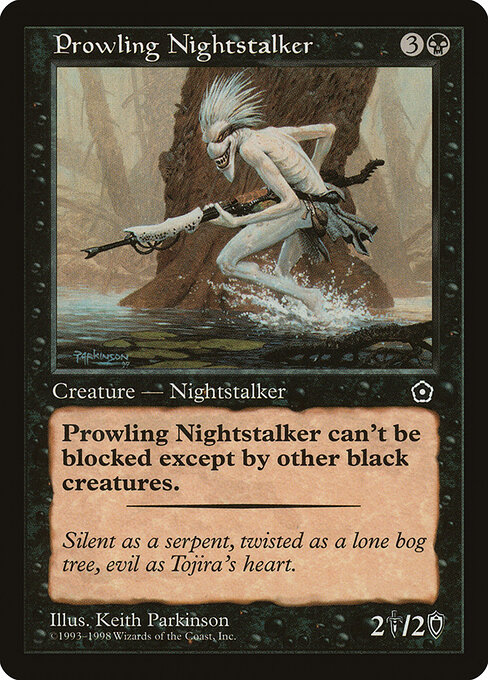 Prowling Nightstalker — art by Keith Parkinson