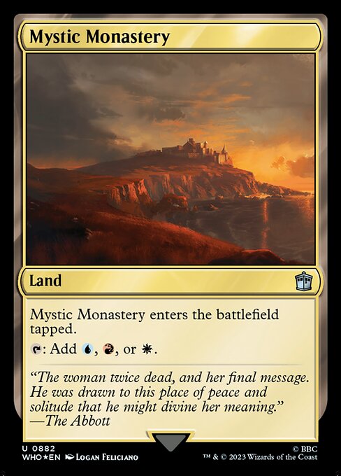 Mystic Monastery — art by Logan Feliciano
