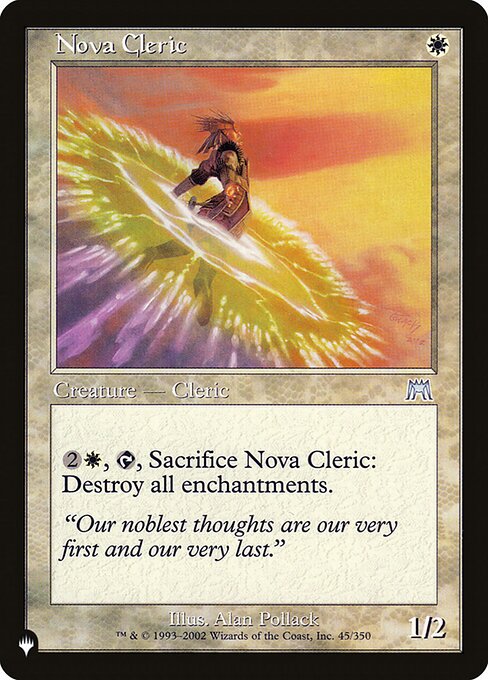 Nova Cleric — art by Alan Pollack