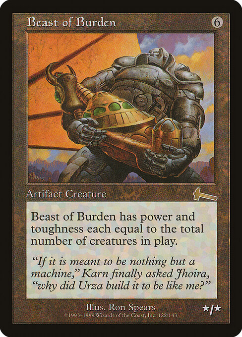 Beast of Burden — art by Ron Spears
