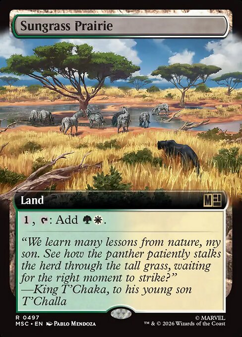 Sungrass Prairie — art by Pablo Mendoza